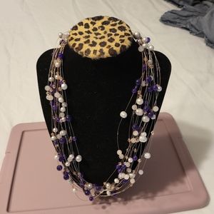 Beautiful multi strand necklace